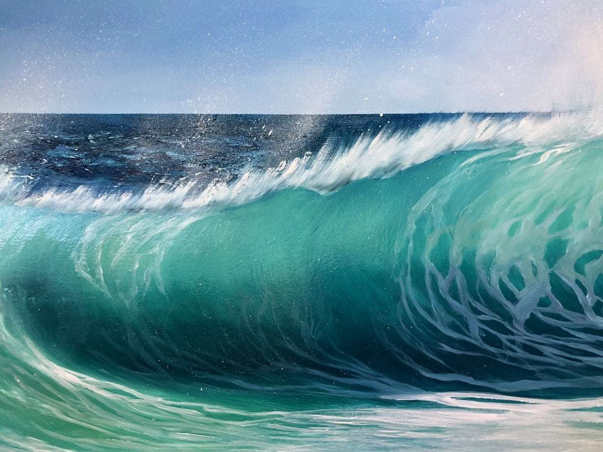 Emerald Beach Wave detail