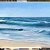 Ocean Waves IV showing the frame