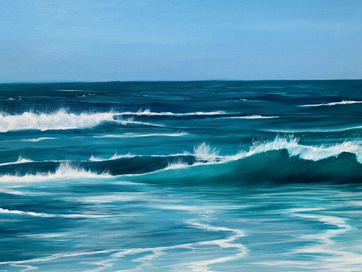 Turquoise Beach giclee print