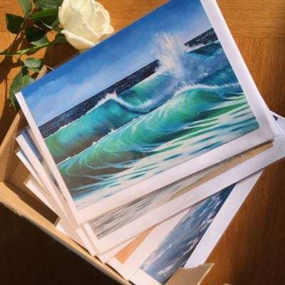 Set of 6 Greetings Cards in a Gift Box
